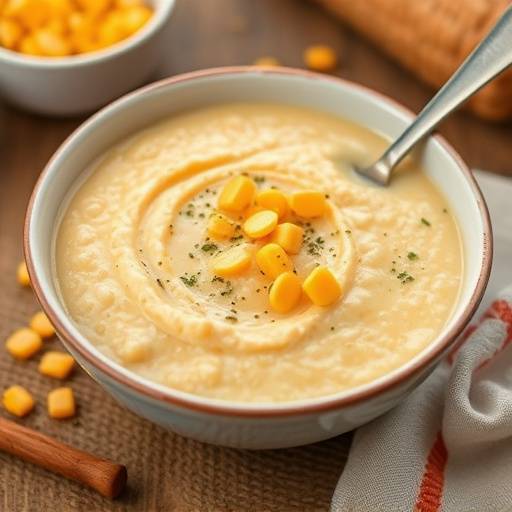 Mieliepap, a South African porridge made from maize meal